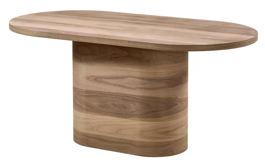 180 LİK CEVİZ UFO OVAL MASA