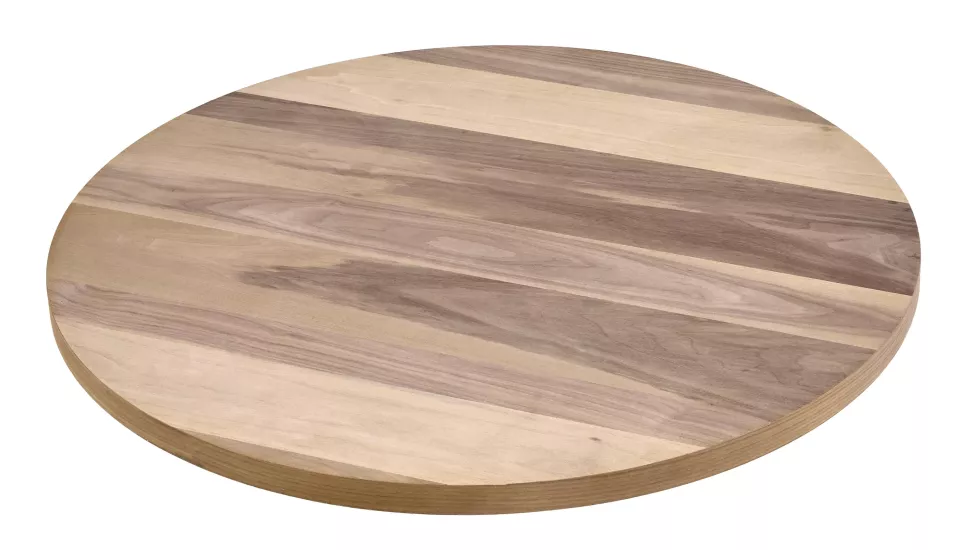 CEVİZ 140 LIK YUVARLAK TABLA