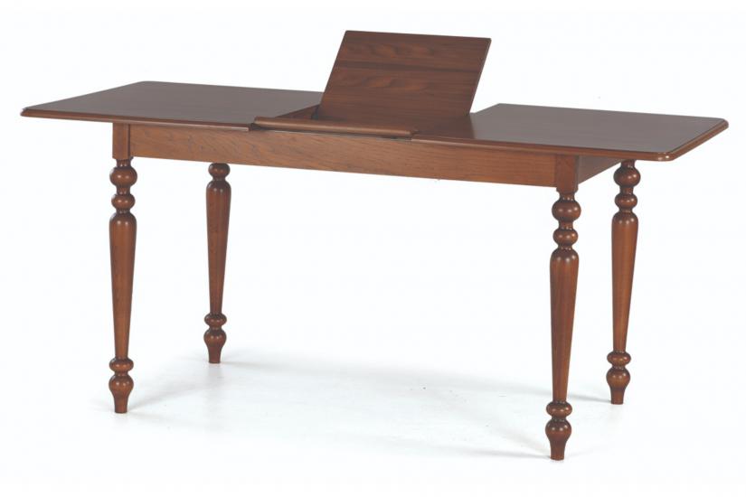 ALZANDO TORNALI AÇILIR MASA, CEVİZ, 125x80