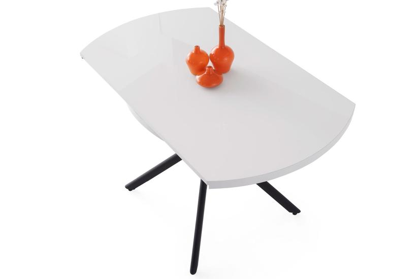 TALİN MASA, AREL SANDALYE, BEYAZ, 120X70