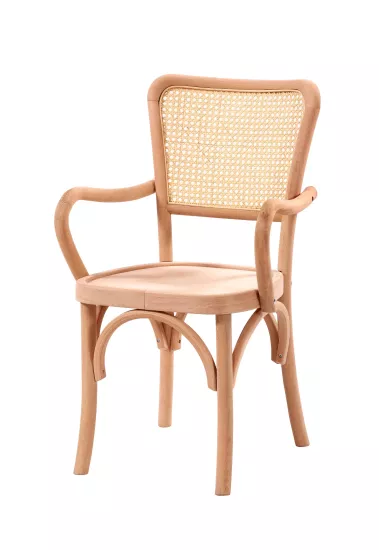 HASIRLI LÜKS TONET KOLLU SANDALYE