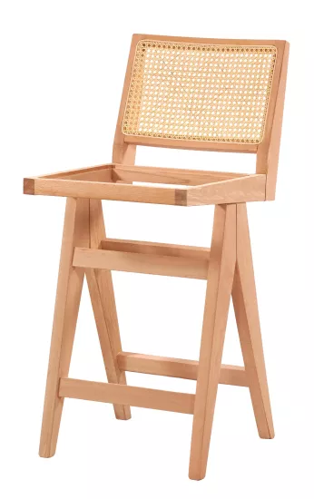 HASIRLI LUNA KOLSUZ BAR SANDALYESİ