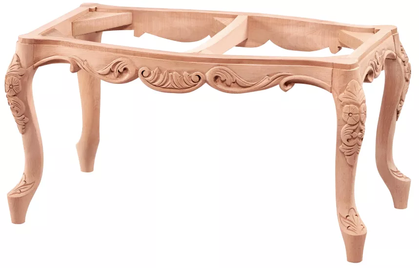 80’LİK KAVİSLİ OYMALI PUF