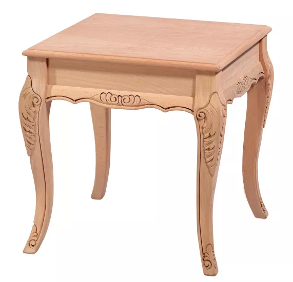 NİL RUSTİK OYMALI YAN SEHPA