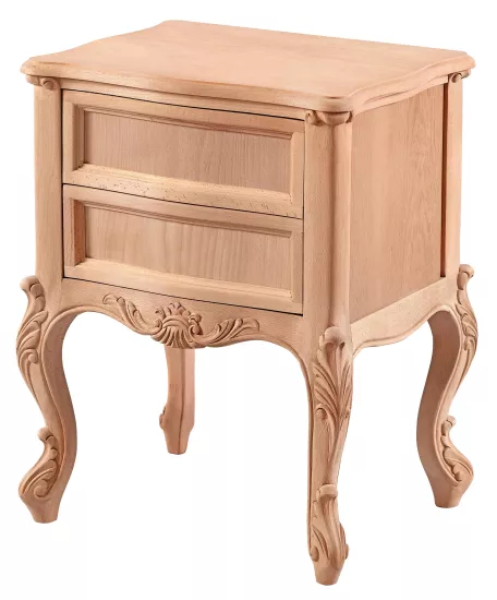 ÇİFT ÇEKMECELİ KRİSTAL KOMODİN