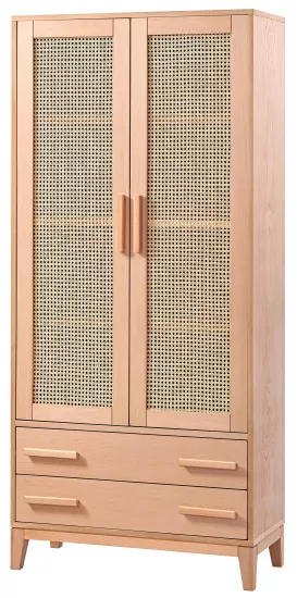 HASIRLI KONİK ÇEKMECELİ KİTAPLIK