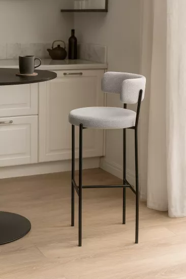 ROLLS BAR SANDALYESİ, GRİ