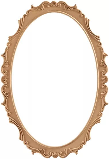 100 LÜK OVAL LALE AYNA