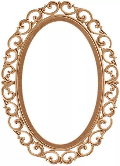 110 LUK OVAL LİLYUM AYNA