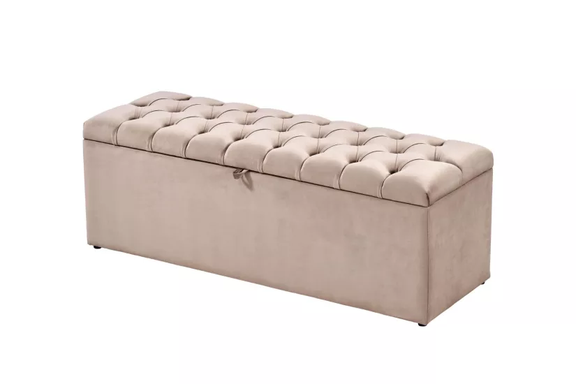 120 LİK SANDIKLI PUF (AYAKSIZ KAPİTONE DÜĞME)