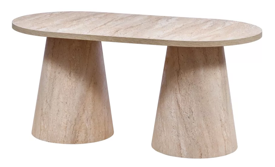 TRAVERTEN 200 LÜK OVAL FIÇI MASA