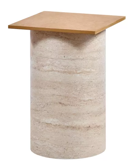 TRAVERTEN SİLİNDİR AYAK