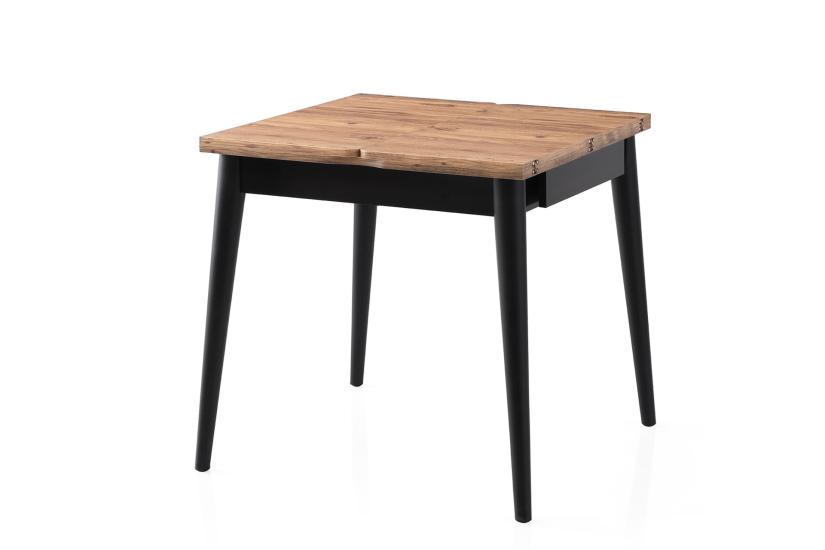 KUZEY MASA, KUŞAKLI SANDALYE, ATLANTİK ÇAM, 80X80