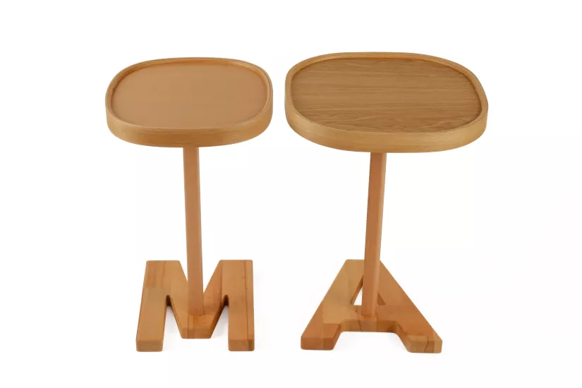 TUNDRA KARE YAN SEHPA TABLALI 42CM