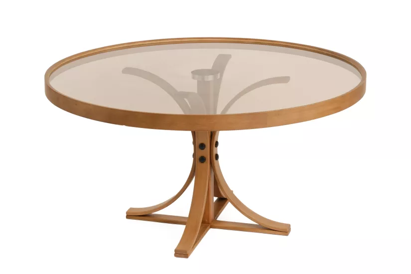 MİLTON ORTA SEHPA CAMLI ÇAP 80CM