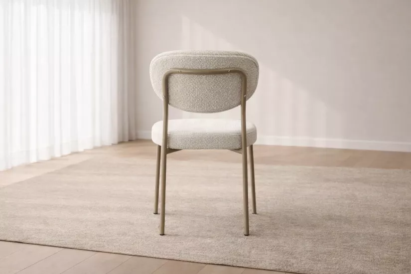 DAMLA SANDALYE KREM PUFFY CAPPUCCİNO