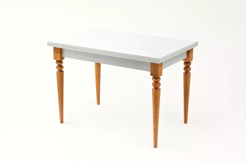 SANDOR MASA, ZİON SANDALYE, BEYAZ, 110x70