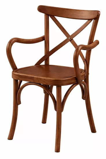 TONET ÇAPRAZ DÖŞEMELİ KOLLU SANDALYE