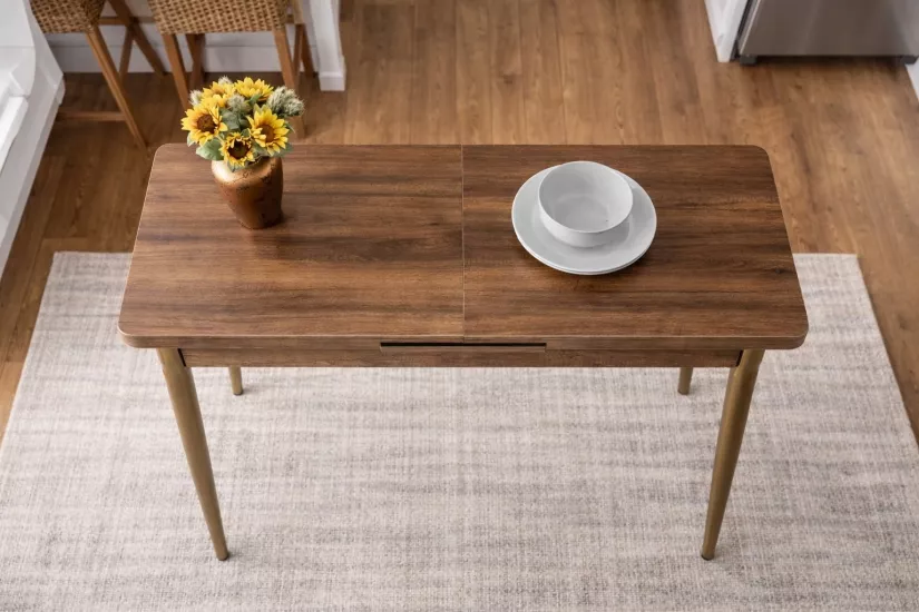 AY MASA, CEVİZ, 120x70