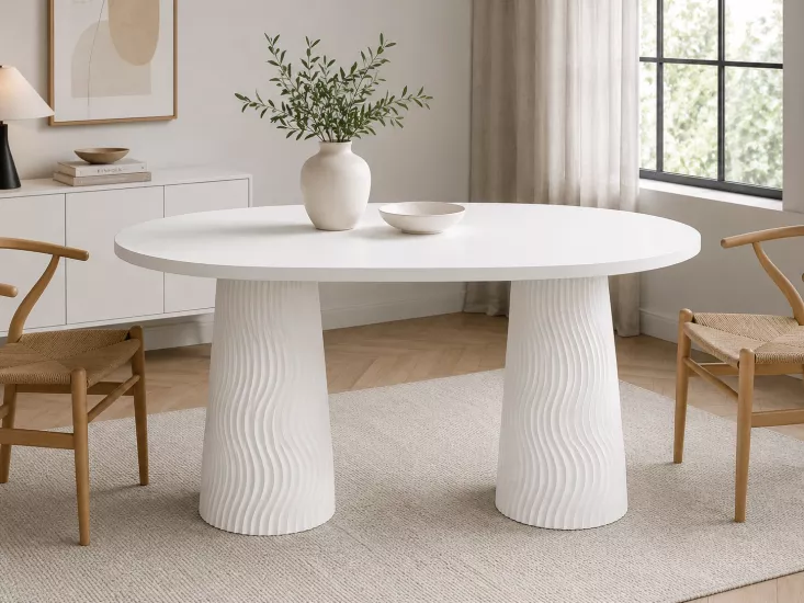 200 LÜK ZİKZAK OVAL MASA