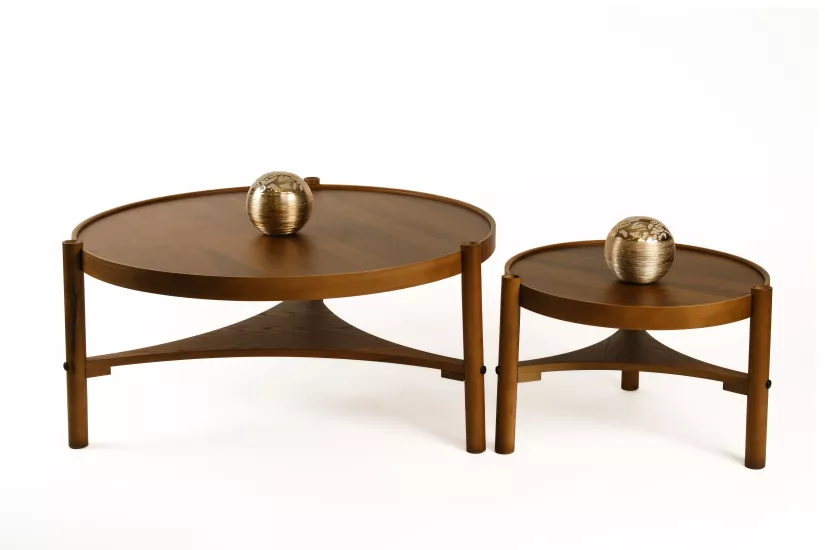 LOTUS ORTA SEHPA SETİ TABLALI ÇAP 100CM