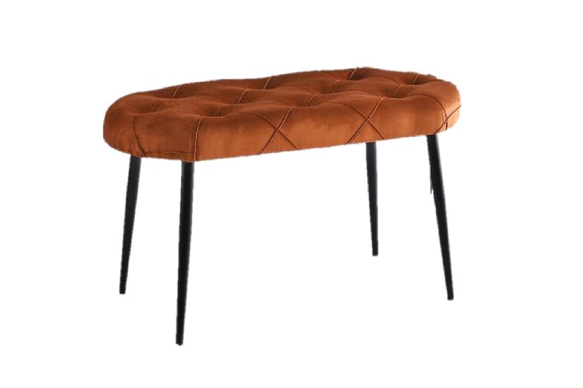 AY MASA VE SANDALYE BENCH TAKIMI, KİREMİT SİYAH, 120x70