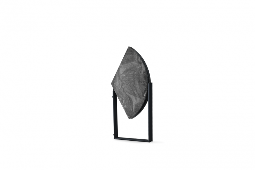 ÇİÇEK MASA, SİYAH, 100x100