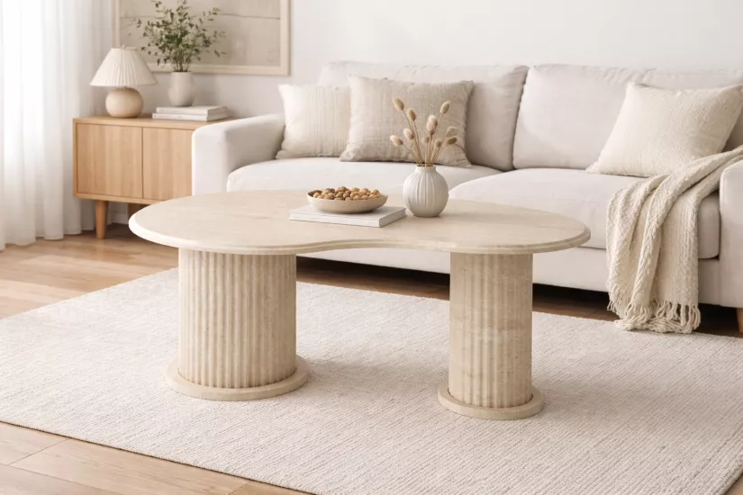 BOHEM FASÜLYE ORTA SEHPA, TRAVERTEN