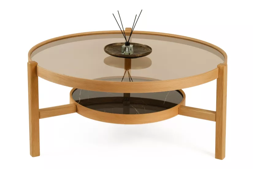 BLOOM ORTA SEHPA CAMLI ÇAP 100CM