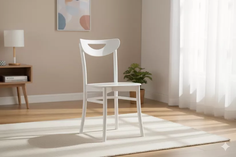 ALMAN SANDALYE, BEYAZ