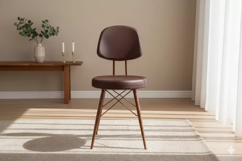 EYFEL SANDALYE, CEVİZ KAHVE