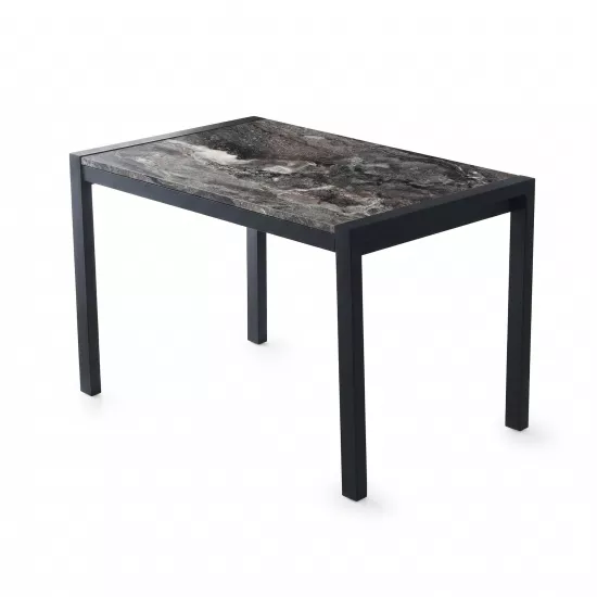 LATO MASA, SİYAH MERMER, 120x75