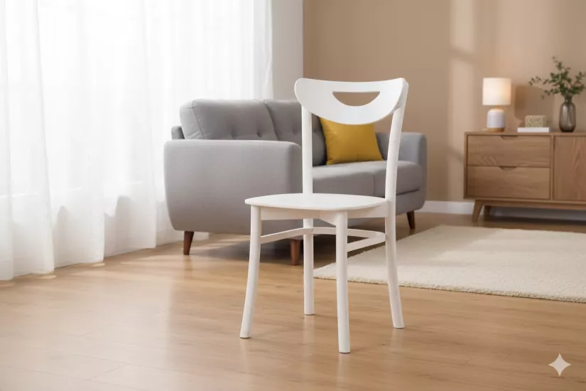 ALMAN SANDALYE, BEYAZ