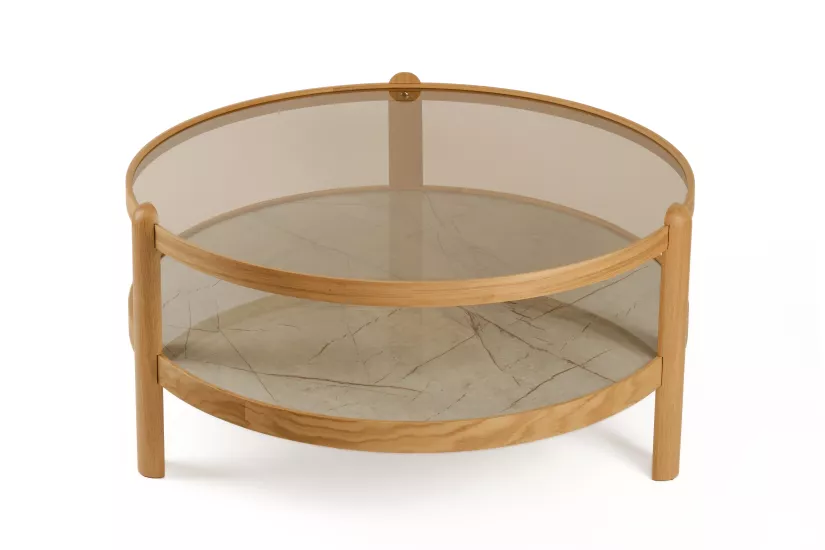 SWİNG ORTA SEHPA CAMLI