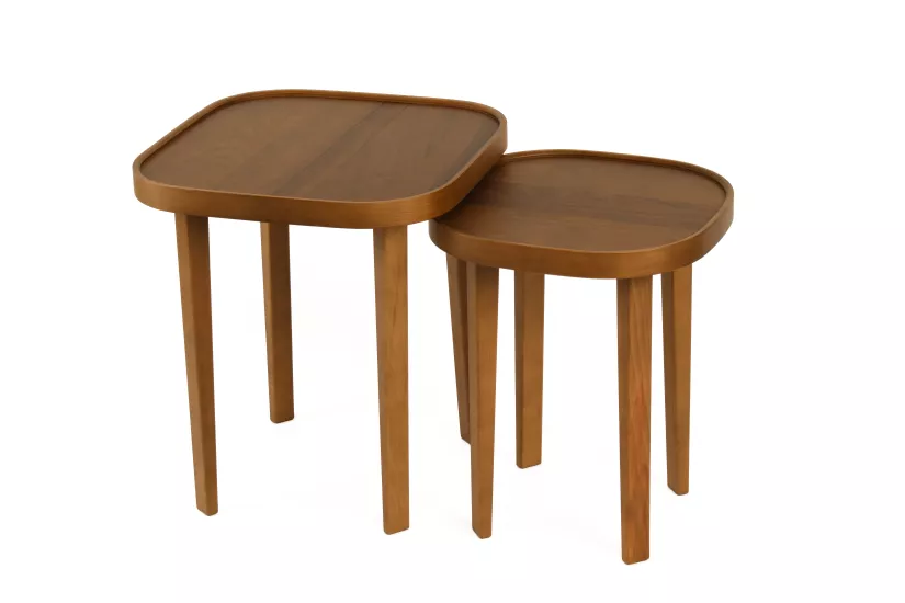 HELİA 2’Lİ ZİGON SEHPA TABLALI