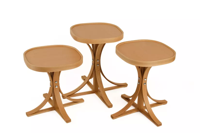 MEVA 3’LÜ ZİGON SEHPA TABLALI