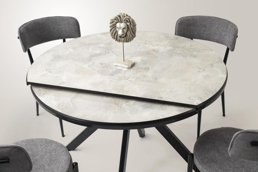 ARİSTO MASA, ARMONİ SANDALYE, RAMBLA, 120x120