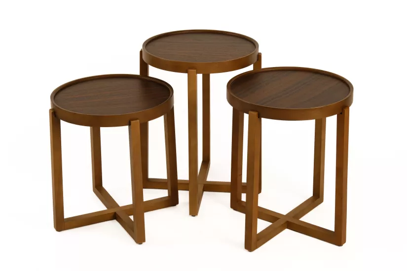 FİORANTİNO 3’LÜ ZİGON SEHPA TABLALI