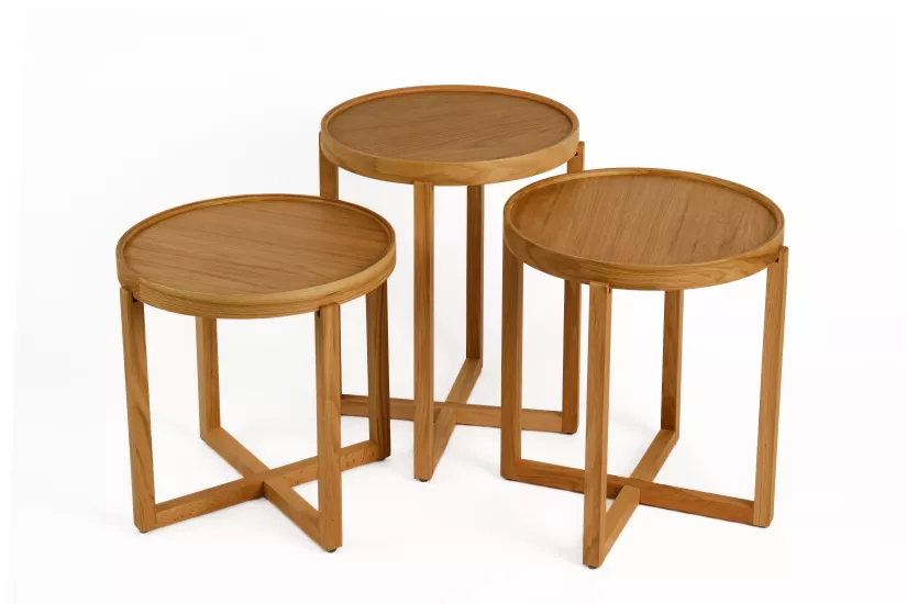 FİORANTİNO 3’LÜ ZİGON SEHPA TABLALI