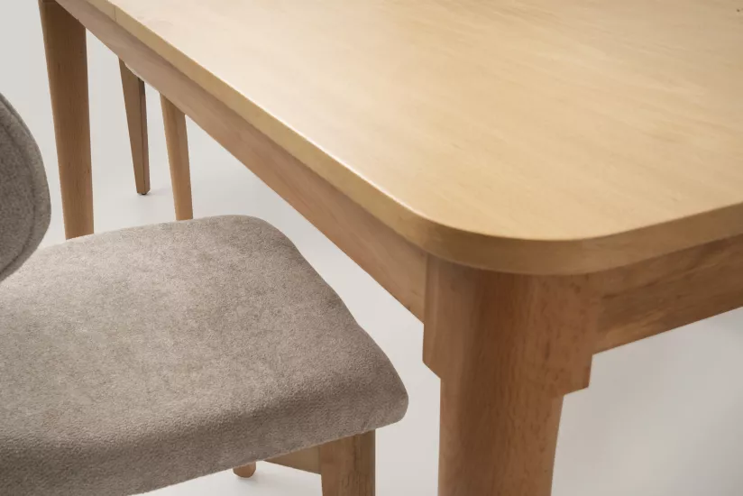 FİNİKE AÇILIR MASA, NATURAL, 130x80