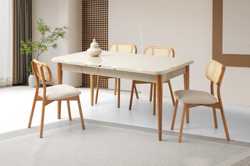 ARGUN HG MASA, ZERDA SANDALYE, AYTAŞI, 160x90