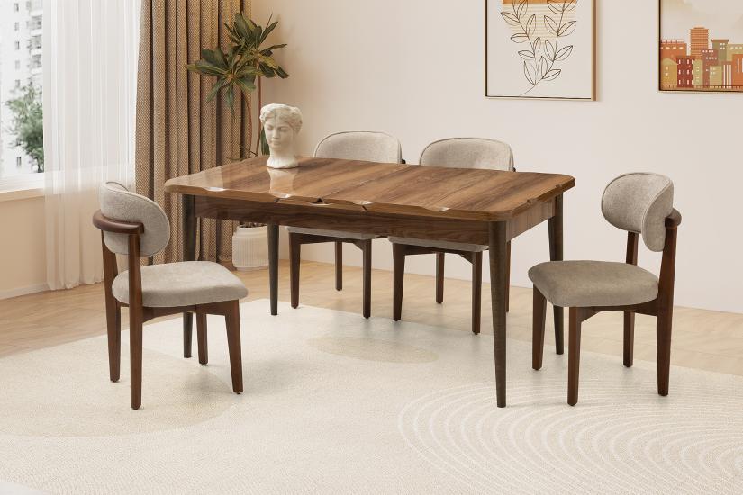 ARGUN HG MASA, UMAY SANDALYE, HAZAR, 160x90