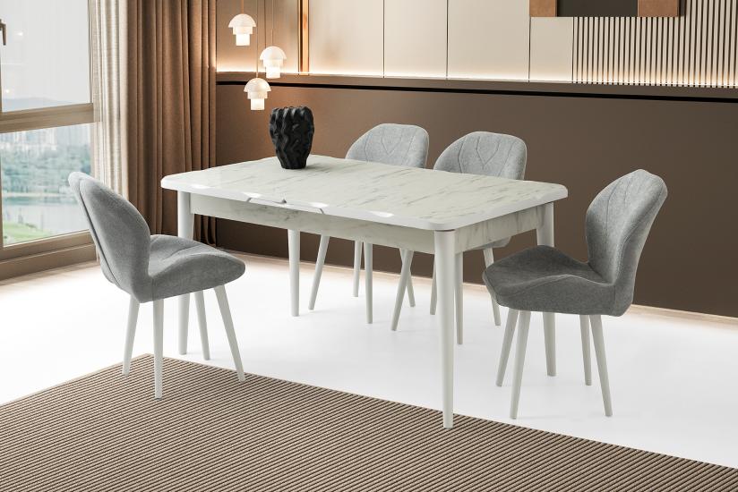 ARGUN HG MASA, CALIA SANDALYE, MARMO, 160x90