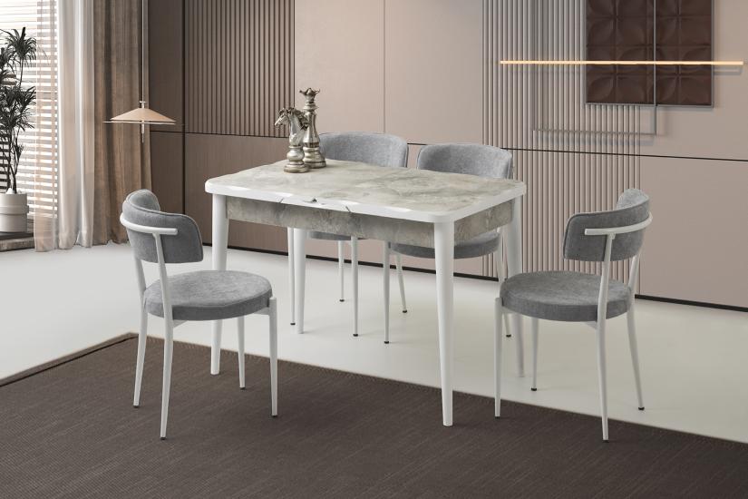 ARGUN HG MASA, ARMONİ SANDALYE, RAMBLA, 120x70