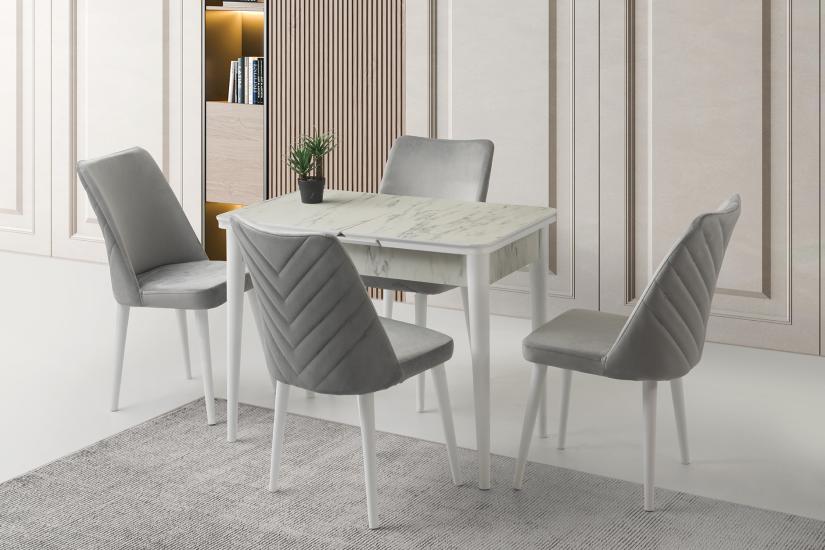 RÜZGAR HG MASA, TİLYA SADNALYE, MARMO, 100x60