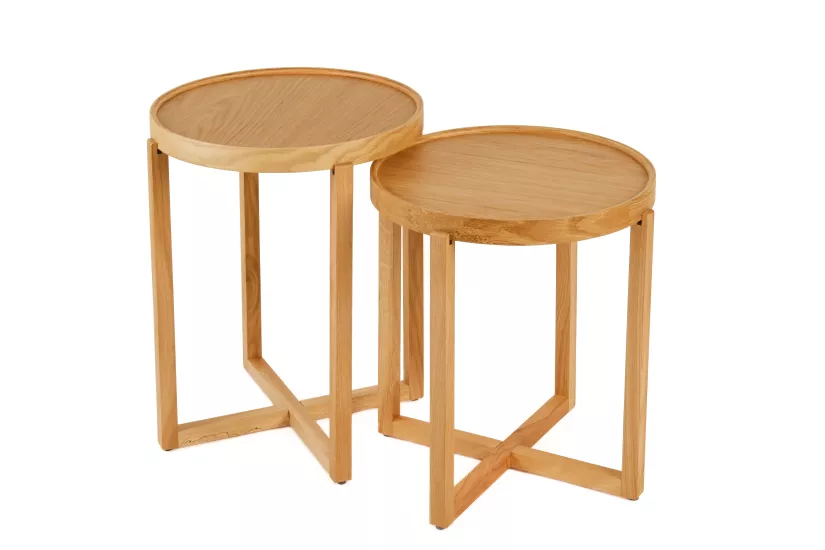 İNTER 2’Lİ ZİGON SEHPA TABLALI