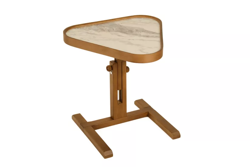 OPTİMA ÜÇGEN YAN SEHPA TABLALI