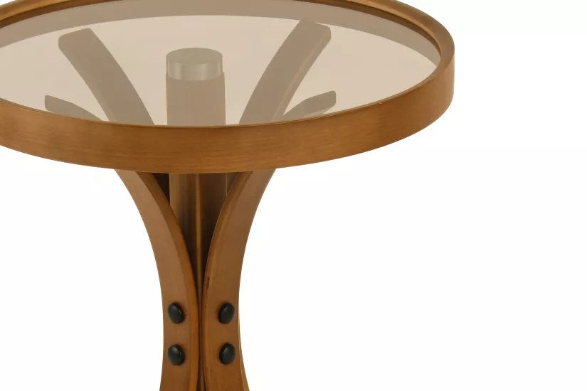 LAZİO 3’LÜ ZİGON SEHPA CAMLI