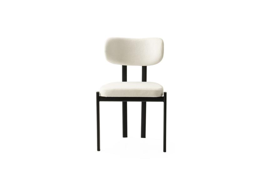 ARİSTO MASA, KONFOR SANDALYE, GRİ, 120x120