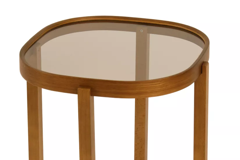 TROYA 3’LÜ ZİGON SEHPA CAMLI